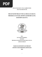 Download Desain Komunikasi Visual Sebagai Sarana Promosi Anantara Seminyak Resort Spa Di Seminyak Kuta by Adi Susilo Wibowo SN275845446 doc pdf