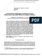 Fermentation Hydrogen Production From Wastewater and Solid Wastes by Mixed Cultures