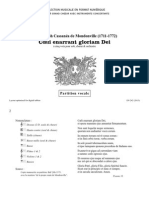 Cœli Enarrant Gloriam Dei / J.J. Cassanéa de Mondonville