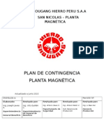 Plan de Contingencia -Magnetica