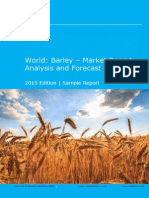World: Barley - Market Report. Analysis and Forecast To 2020