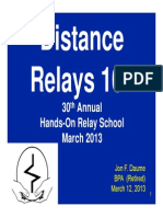 Distance Relays 101