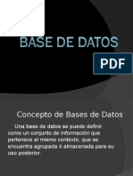 Presentacion Base de Datos