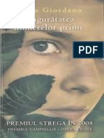 Paolo Giordano - Singuratatea Numerelor Prime PDF