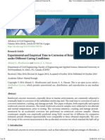 Experimental and Empirical Time to Corrosion of Reinforced Concrete Structures under Different Curing Conditions.pdf