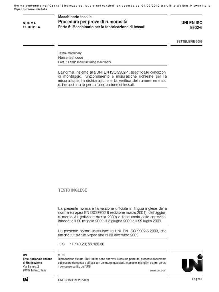 Uni en Iso 9902-6:2009 | PDF