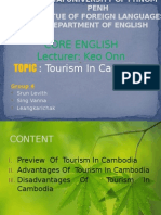 Core English Lecturer: Keo Onn:: Tourism in Cambodia