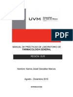 Manual de PrÁcticas de Laboratorio de Farmacología General-1