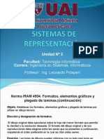 Sistemas de Representación 2015 Unidad 2