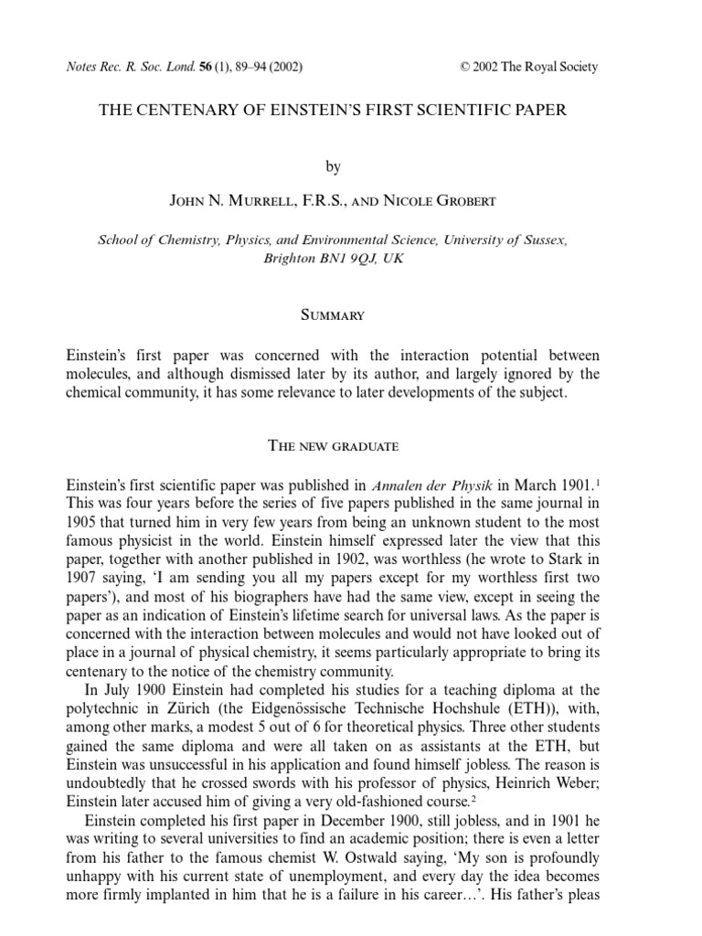 Einstein 1905 papers pdf image