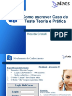 Como Escrever Caso de Teste Teoria e Prática