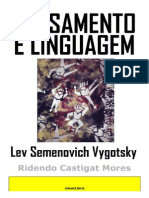 Pensamento e Linguagem - Lev Semenovich Vygotsky