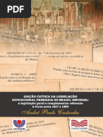 Edição Critica da Legislação Educacional Primária do Brasil Imperial
