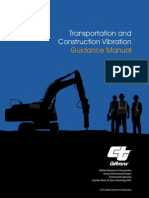 Transportation and Construction Vibration Guidance Manual