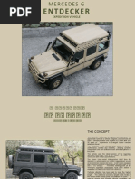 Mercedes G-klasse exploration vehicle