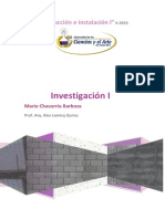Investigacion I Construccion e Instalaciones I 2-2015