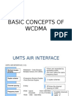 Basic Concepts of Wcdma