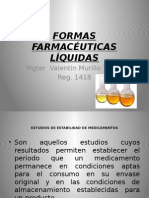 Formas Farmacéuticas Líquidas