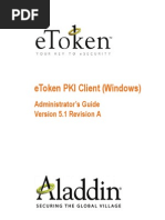 EToken PKI 5 1 Admin Guide Windows Rev A