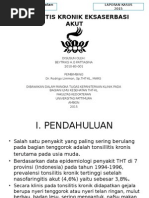 Download Tonsilitis Kronik Eksaserbasi Akut by Wina Jie Kodong SN275929129 doc pdf