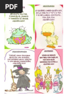 Adivinanzas, Bombas, Rondas y Demas