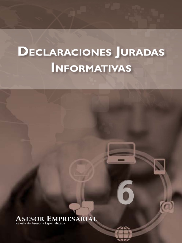 Guía sobre Declaraciones Juradas Informativas | PDF | Impuestos | Economias