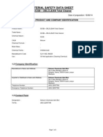 Del-Clean Total Cleaner MSDS