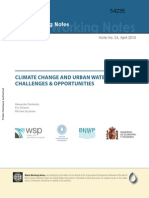 Climate Change and Urban Water Utilities Wb