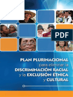 Plan Plurinacional para Eliminar La Discriminación Racial