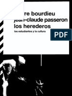 Bourdieu Los Herederos Los Estudiantes y La Cultura (CC)