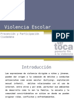 Prevención violencia escolar