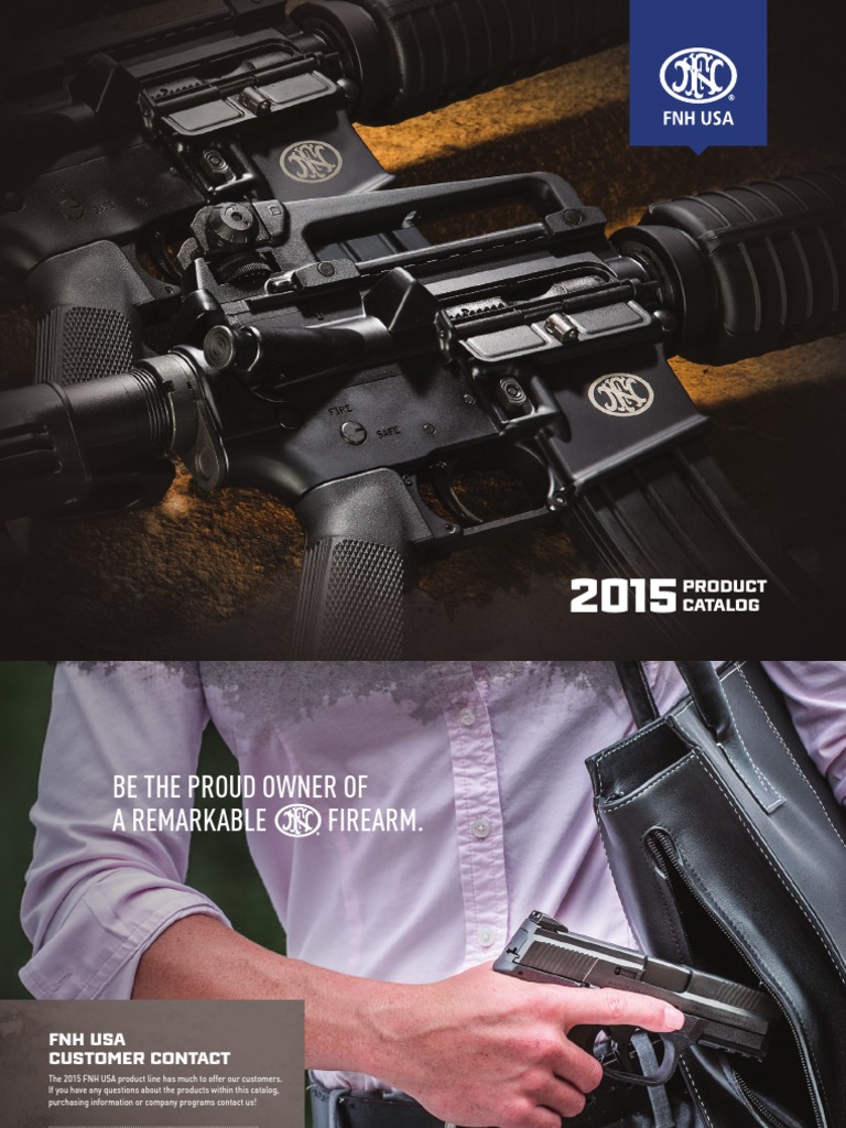 FNH Firearms Catalog 2015 Shotgun Handgun Free 30day Trial Scribd