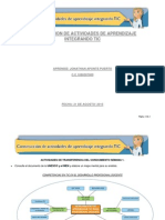 Construccion de Actividades de Aprendizaje Integrando Tics Actividad Semana 1 Desarrollada Mapa Mental