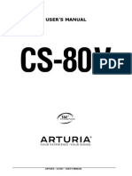 Yamaha CS80V Manual