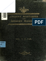Ancient Mysteries and Modern Freemasonry