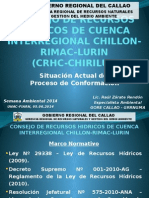 Consejo de Recursos Hidricos de La Cuenca Del Rio Rimac-Chillon-Lurin