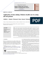 Application of Data Mining Diabetes Health Care in Young and Old Patients