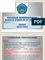 Program Budaya Disiplin Sekolah