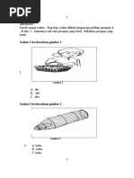 Soalan ujian Bahasa Melayu prasekolah