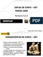 Curso Herramientas Corte Get Maquinaria Pesada Caterpillar