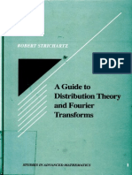 Robert Strichartz A Guide To Distribution Theory