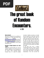 The Great Book of Random Encounters.: What Is This Book?