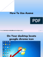 How To Use ASANA