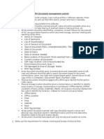 Poc Requirements For Pro Document Management System