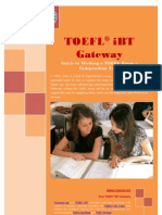 Guide to Writing a TOEFL Essay Independent Task