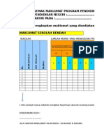 Senarai Semak Maklumat PPKI