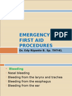 Emergency and First Aid Procedures (Kuliah Blok 275)