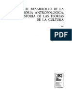 Marvin Harris El Desarrollo de La Teoria Antropologica Historia de Las Teorias de La Cultura