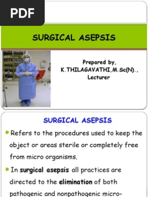 Referensi Surgical Scrub
