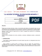 La Acción Tutorial en Educación Infantil y Primaria PDF